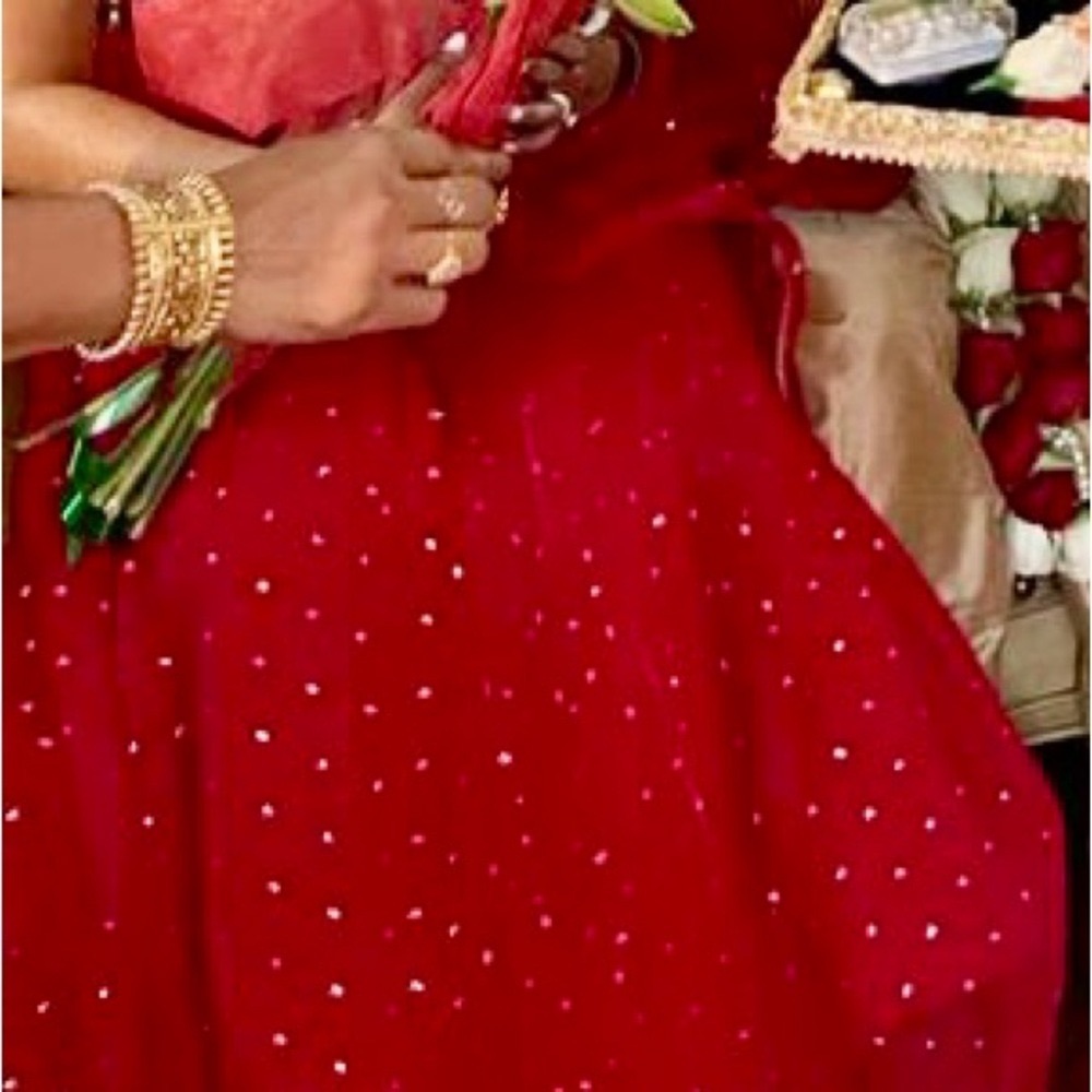 Red 3 piece outfit